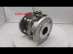 Flanged Ball Valve met vergrendelbare hendel hefboom