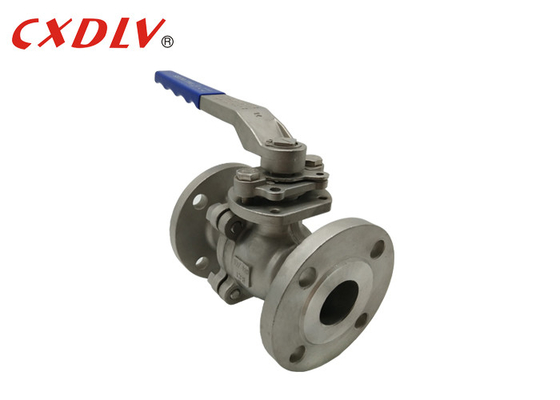 DIN PN16 WCB Flens Kogelkraan 2PC RVS