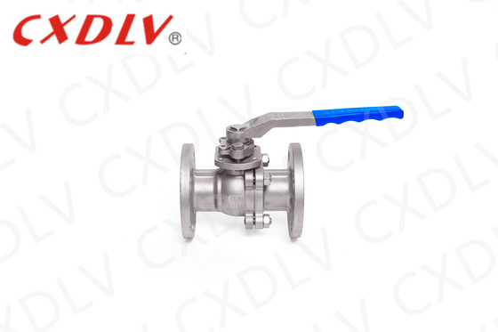 CF8 Flanged Ball Valve met RPTFE of Develon stoelmateriaal voor olie en andere vloeistoffen