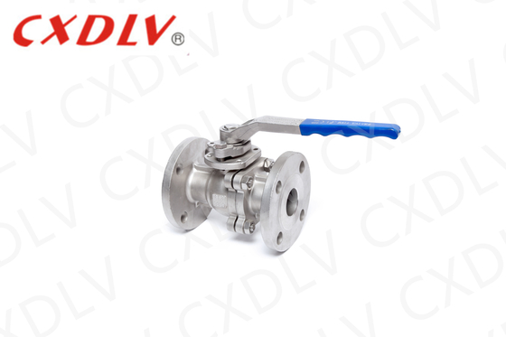 CF8 Flanged Ball Valve voor olie en andere vloeistoffen