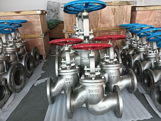 Wcb Versatile globe klep van roestvrij staal Flanged Type Full Bore Stop Klep