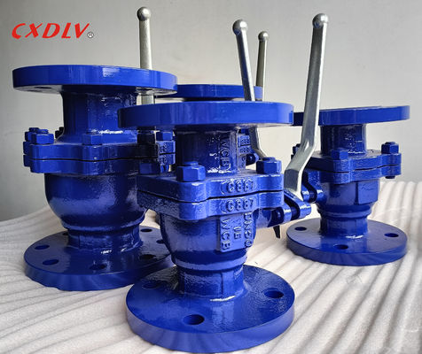A216 Gr.WCB Flanged Ball Valve 2 Piece Parts met Handle Lever PN16