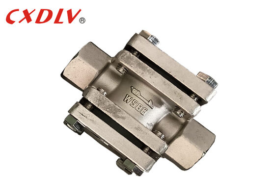 Gelasschroefde 800 wog Sight Glass Flow Indicator PTFE stoel voor afvalwaterbehandeling