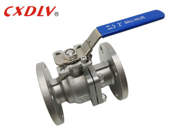 150LB 2'' Flanged Ball Valve Roestvrij staal CF8 CF8M Direct Montage Pad Ball Valve roestvrij staal