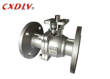 Elektrische Actuator Directe Opzettende SS Het Type van Kogelklepflens Nominale Grootte DN50 ~ DN200