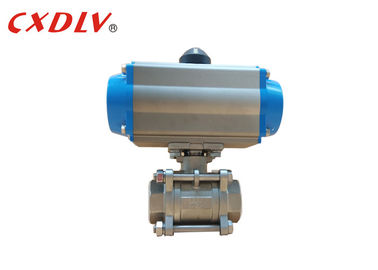 Bidirectioneel Roestvrij staal 304 Pneumatische Controleklep met Actuator voor Water