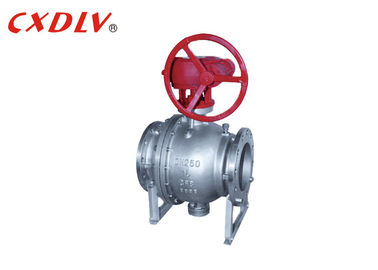 Stainless Steel Ball Valve met trunnion montage voor laag werkend koppel