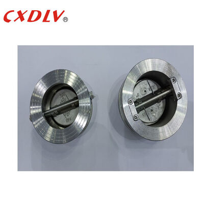 Wafertype Check Valve Dual Plates Swing Inner Stem nullekken