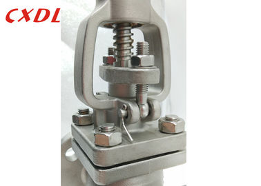 Metalen stoel SUS304 Afgesloten PN10 Flanged Globe Valve roestvrij staal