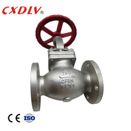 ANSI Industriële Van een flens voorzien Afgesneden CF8M Hydraulische Bolklep