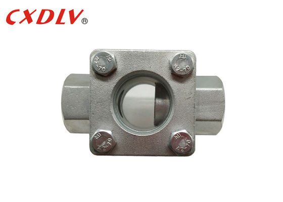 De vlakte paste 3/4“ Van een flens voorzien het Gezichtsglas in van de Stroomindicator PN16