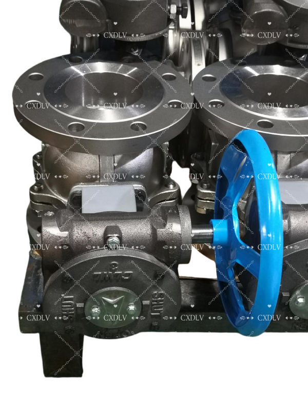 Water Gas Olie Turbine Handleiding Roestvrij Staal Koolstofstaal Flens Kogelkraan DIN JIS ANSI GB