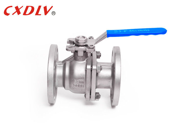 150LB 4 inch flensbal klep roestvrij staal CF8 CF8M directe montage pad zwevende kogelkraan 2PC