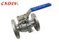 150LB 2'' Flanged Ball Valve Roestvrij staal CF8 CF8M Direct Montage Pad Ball Valve roestvrij staal