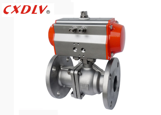 Actuator Flens Kogelkraan Dubbelwerkende pneumatische bediening Dn80