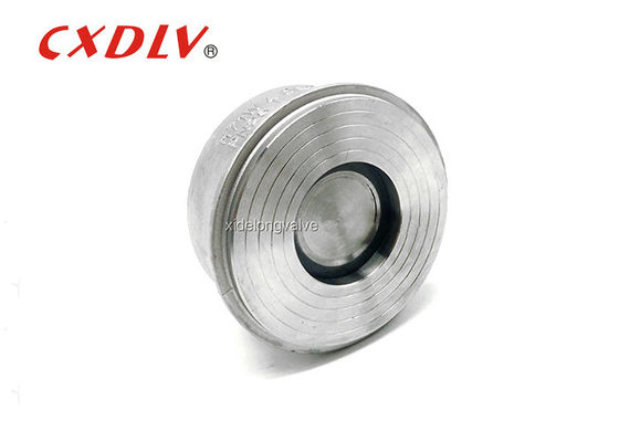 Dubbele non-return wafer check valve roestvrij staal 304ANSI 150LB