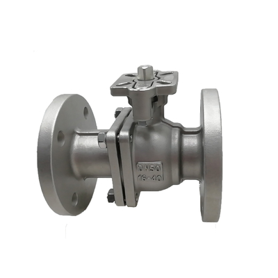 Stainless Steel Ball Valve Flanged Ends met ISO TOP voor gas
