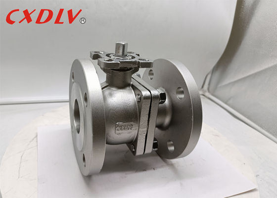 1.4409 Flens Kogelkraan met ISO5211 Montage TOP PN16 DN100