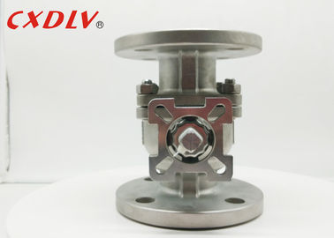 Het drijven het Hoogtepunt van de Roestvrij staalKogelklep 150LB rf droeg met Zacht Seat PTFE