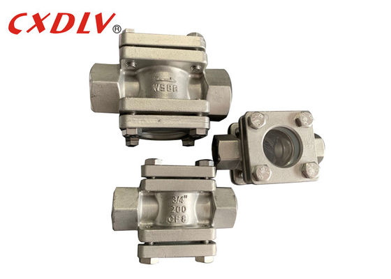 3/4“ Duidelijk Ingepast van de de Stroomindicator van CF8 BSP DN50 het Gezichtsglas
