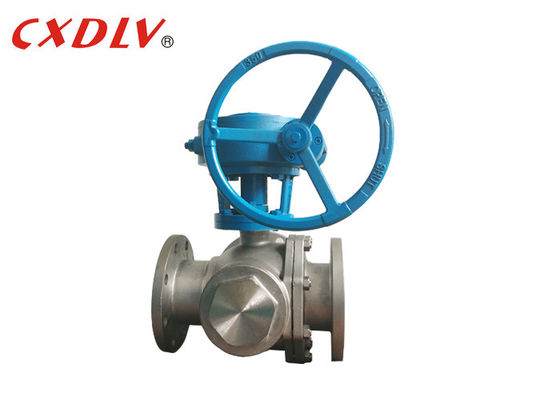 Hydraulische Regelgever 304 het Lange Handvat Sanitaire Hand3pc van de Roestvrij staalKogelklep
